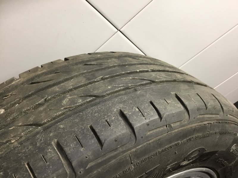 Диски аллюминевые с покрышками VOLVO CROSS COUNTRY