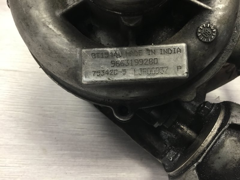 Турбина PEUGEOT 307 УНИВЕРСАЛ DV6TED4 2008