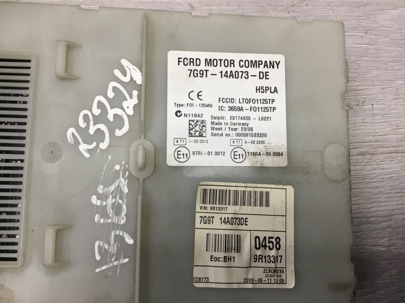 Другие ЭБУ салона FORD MONDEO 2 2009