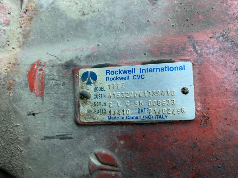 Редуктор заднего моста задний Iveco Eurotech 9.5
