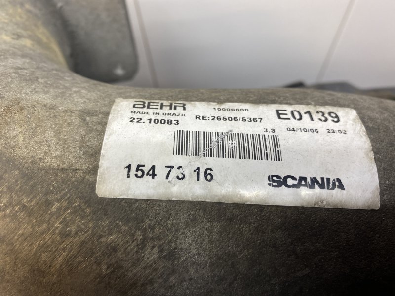 Кассета радиаторов в сборе Scania R380 11 2007